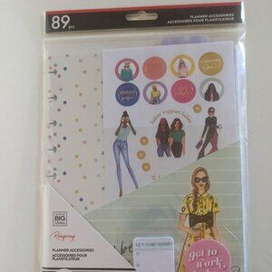 NWT Happy Planner Rong Rong 89 pc Classic Accessories Stickers Bookmark Fashion